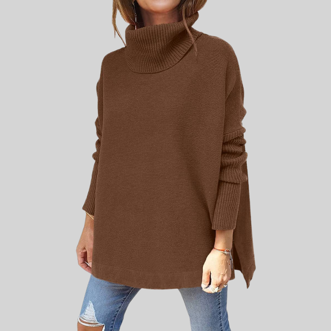 ANNELISE | OVERSIZED JUMPER WITH ROLL NECK