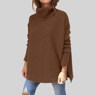 ANNELISE | OVERSIZED JUMPER WITH ROLL NECK