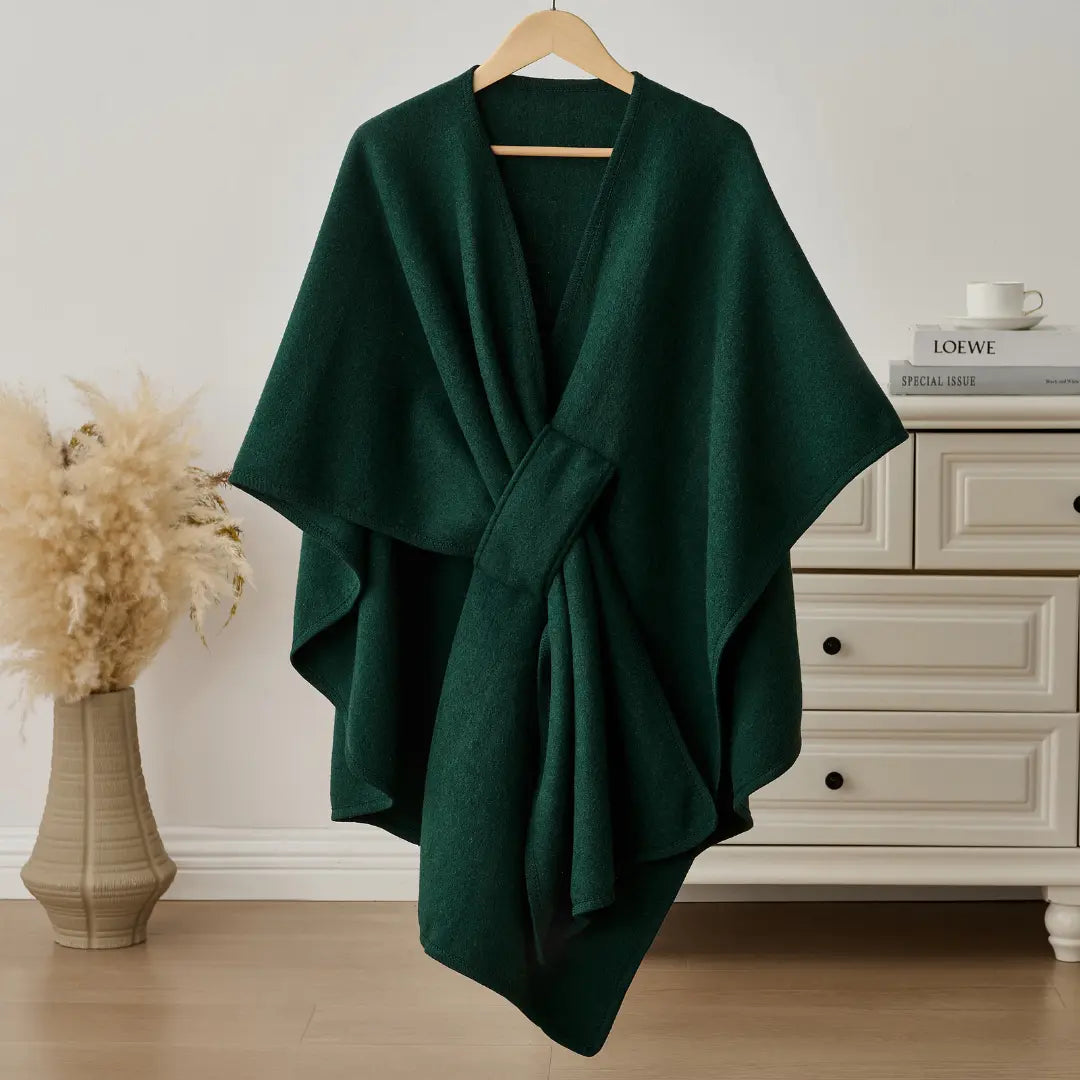 NELLY | FLEECE DRAPE WRAP