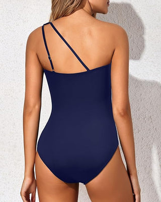 Sienna | One-Shoulder Swimsuit Tummy