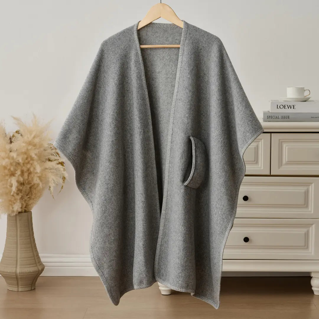 NELLY | FLEECE DRAPE WRAP