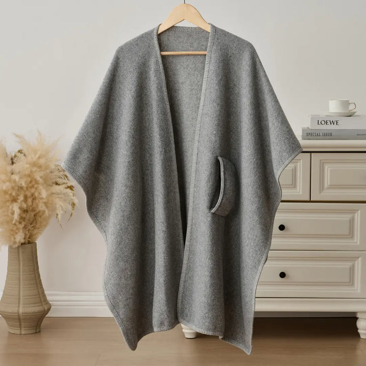 NELLY | FLEECE DRAPE WRAP