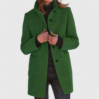 ELLE | HIGH COLLAR COAT