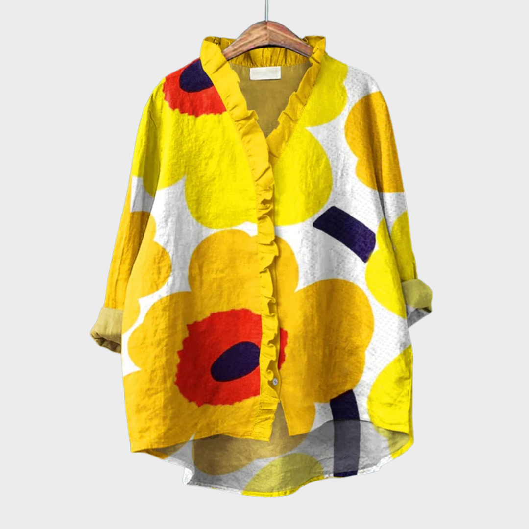 Helena™ | Bold Graphic Blouse