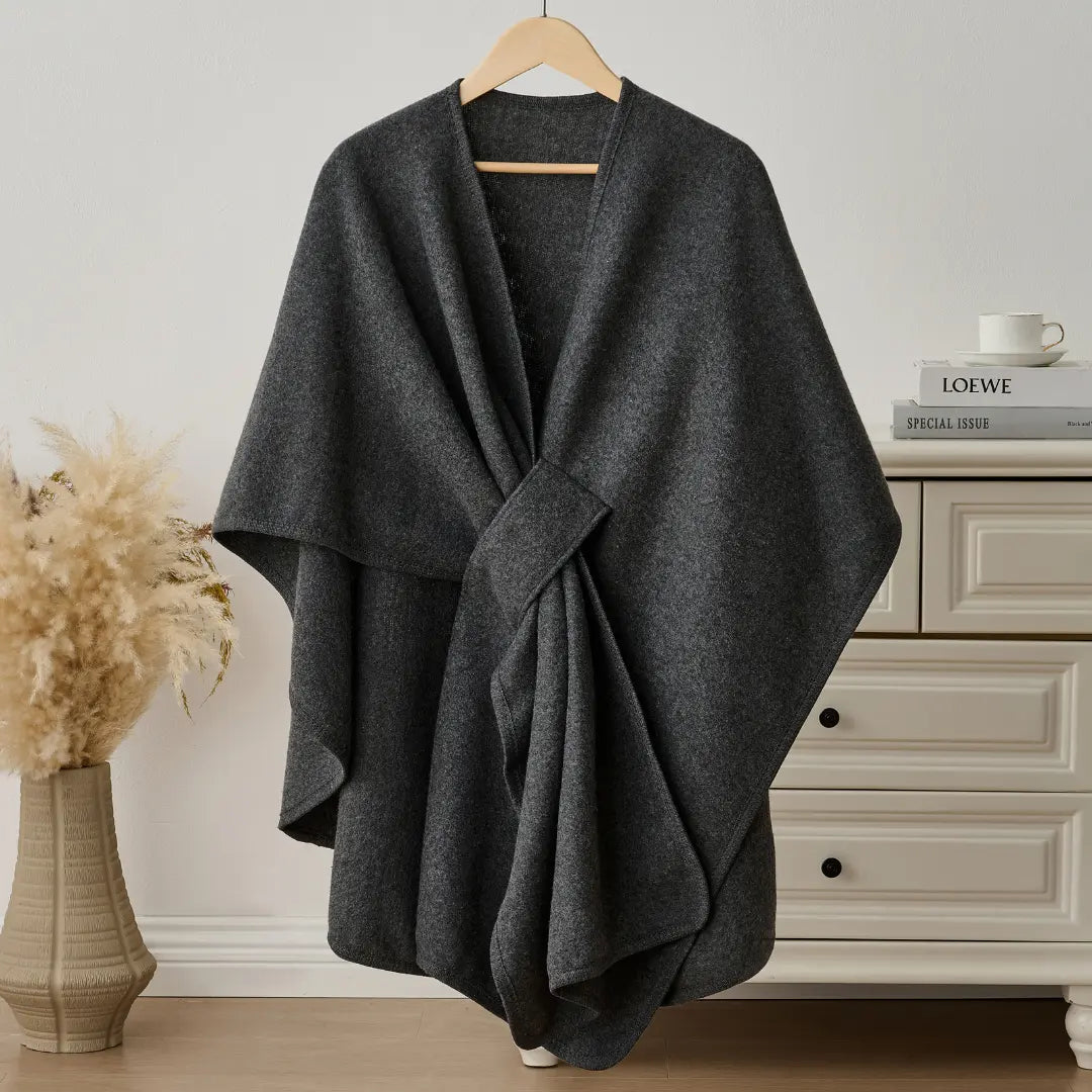 NELLY | FLEECE DRAPE WRAP