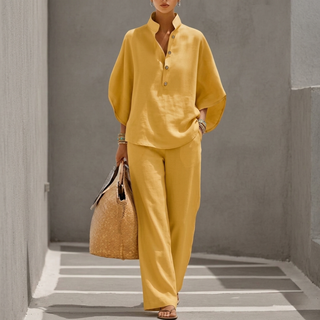 Azure | Wide-Leg Pants Set