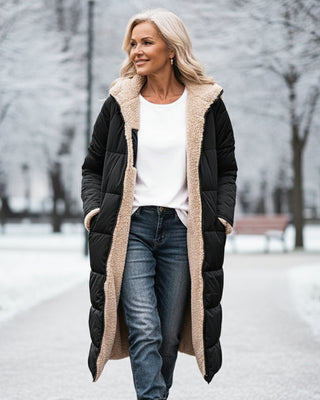 ELEANOR | REVERSIBLE HOODED COAT