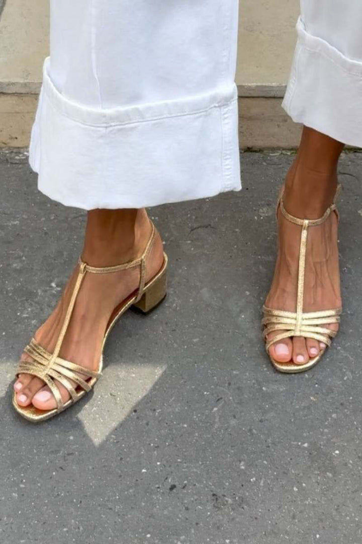 Elisetta | Woven Flat Sandals
