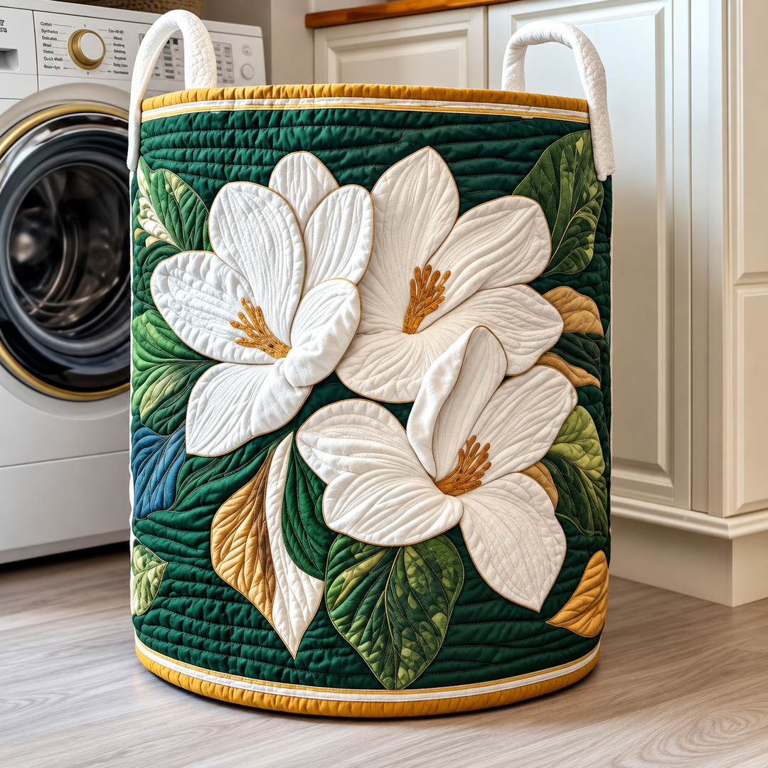 FLORIA | FLOWER LAUNDRY BASKET