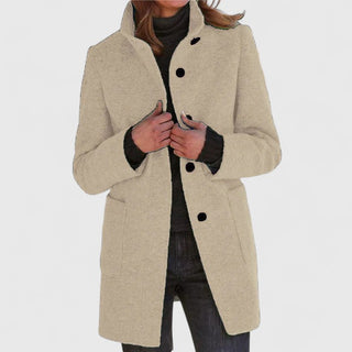 ELLE | HIGH COLLAR COAT