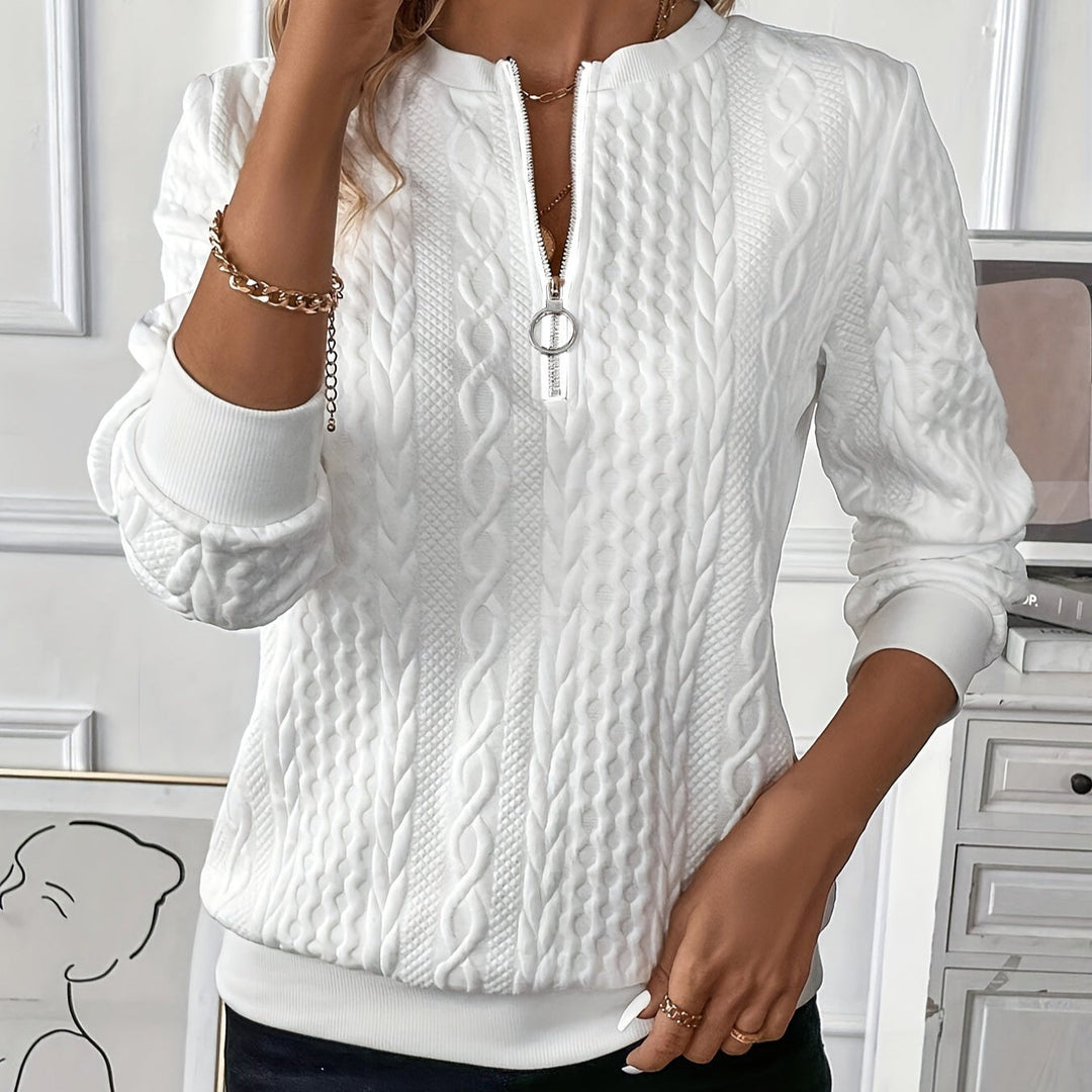 LUCIE | ZIP-UP JUMPER