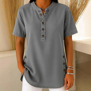 Reagan | Casual Denim Tunic