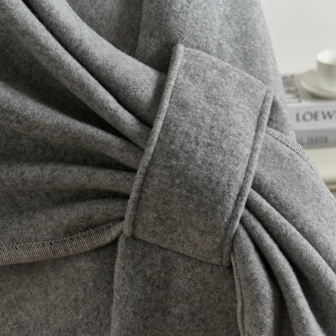 NELLY | FLEECE DRAPE WRAP