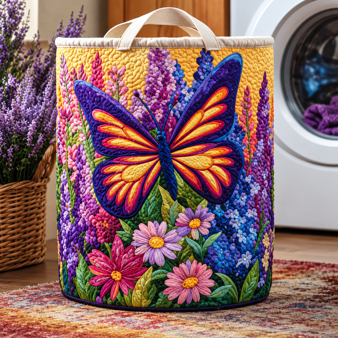 FLORIA | FLOWER LAUNDRY BASKET