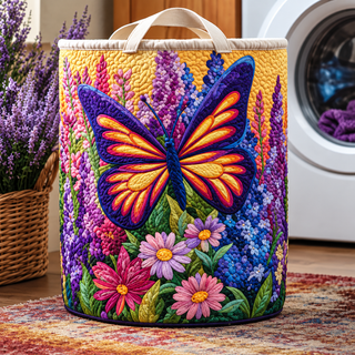 FLORIA | FLOWER LAUNDRY BASKET