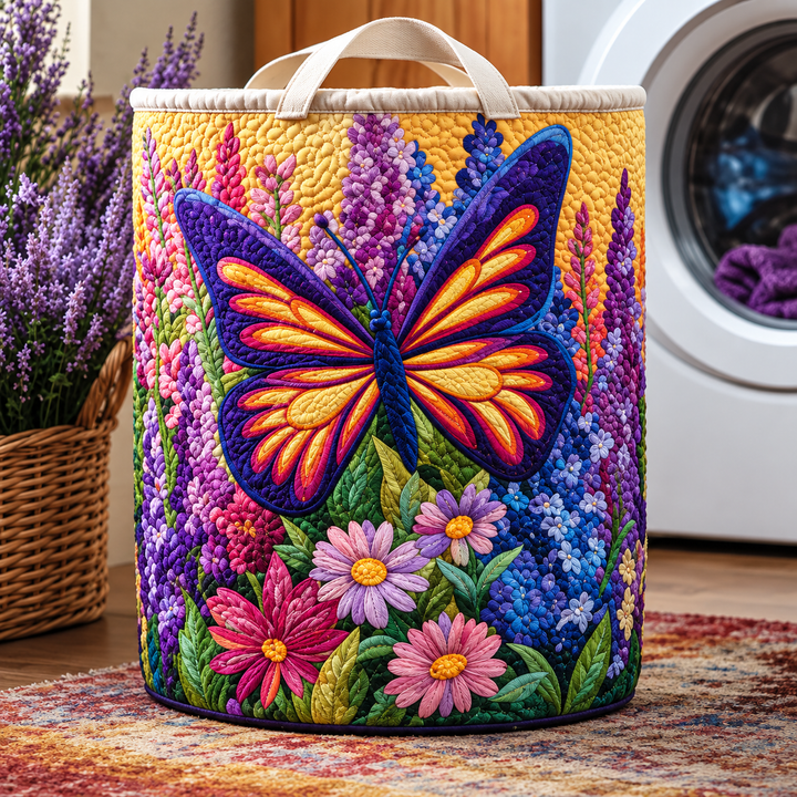 FLORIA | FLOWER LAUNDRY BASKET