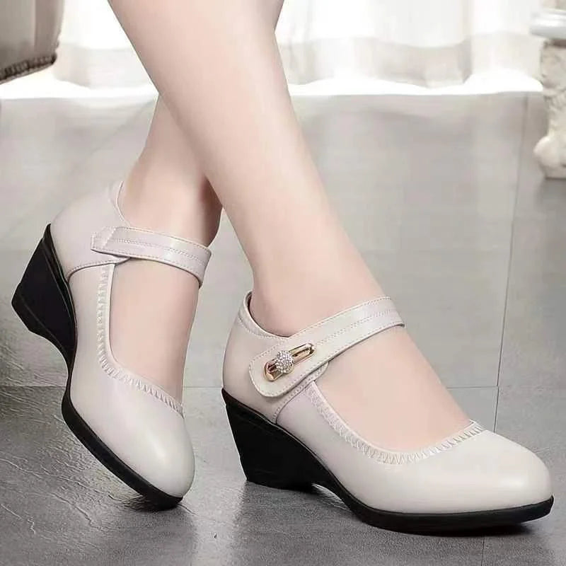 LYDIE | ELEGANT MID-HEEL COMFORT SHOES