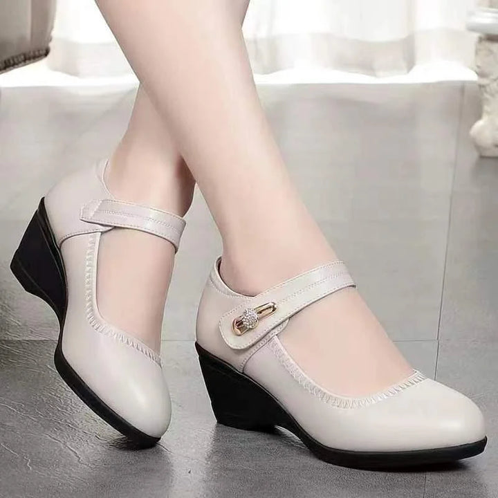 LYDIE | ELEGANT MID-HEEL COMFORT SHOES