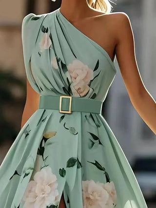 Julie | Floral Chiffon Maxi