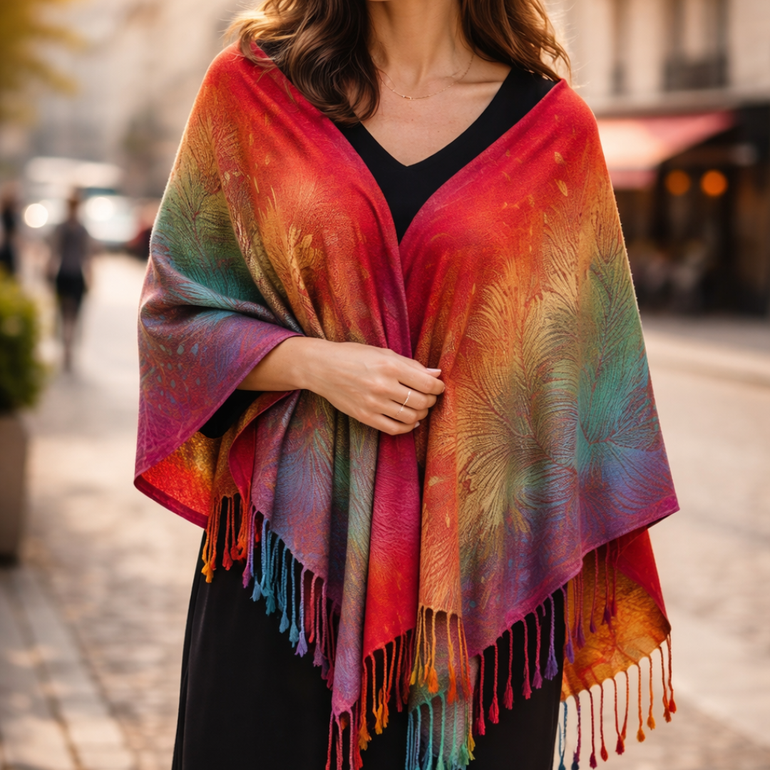 Sorella | Textured Wrap Scarf