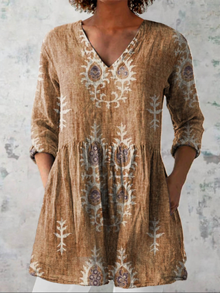 Elise | V-Neck Blouse