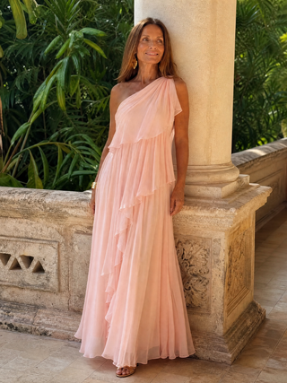 Talia | Ruffle Maxi Dress
