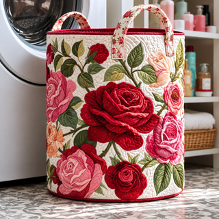 FLORIA | FLOWER LAUNDRY BASKET