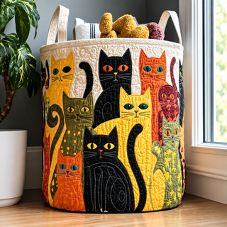 KATIE | CAT LAUNDRY BASKET