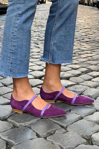 DECOLLETE WITH DOUBLE STRAP