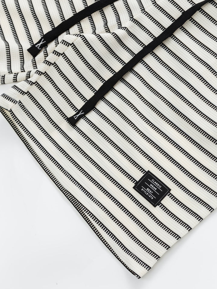 TAVO | STRIPE SHORTS
