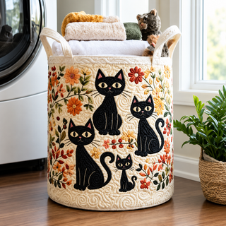KATIE | CAT LAUNDRY BASKET