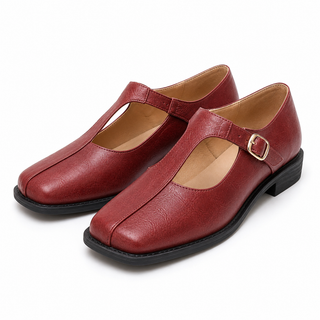 ROSY | ELEGANT T-STRAP FLATS