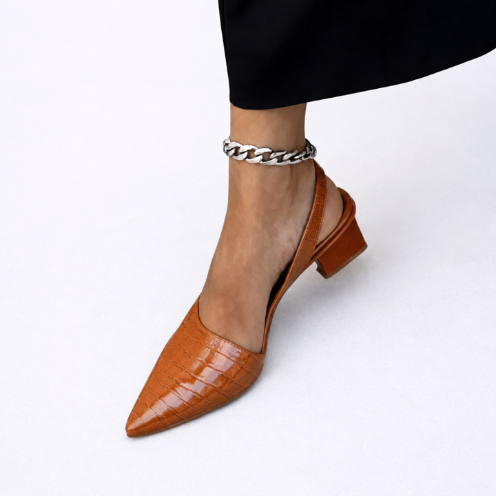 Clara™ | Elegant Slingback Heels
