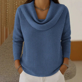 Amber | Waffle Sweater