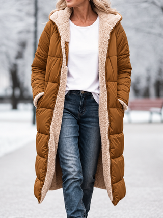 ELEANOR | REVERSIBLE HOODED COAT