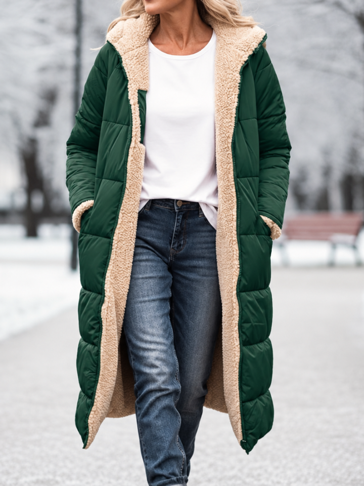 ELEANOR | REVERSIBLE HOODED COAT