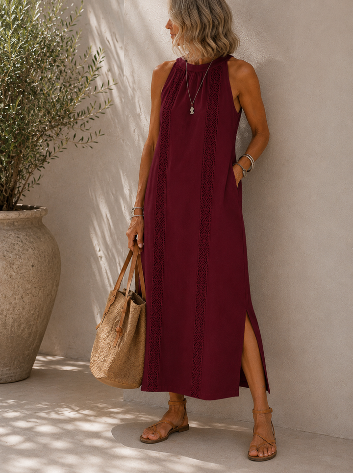 JIMENA | LACE MIDI DRESS FOR WOMEN