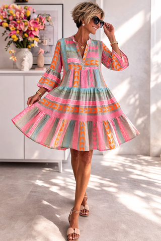 Nova | Vibrant Midi Dress