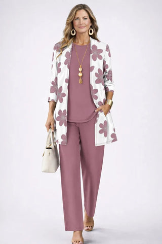 Jenilyn - Elegant Three-Piece Classic Ensemble