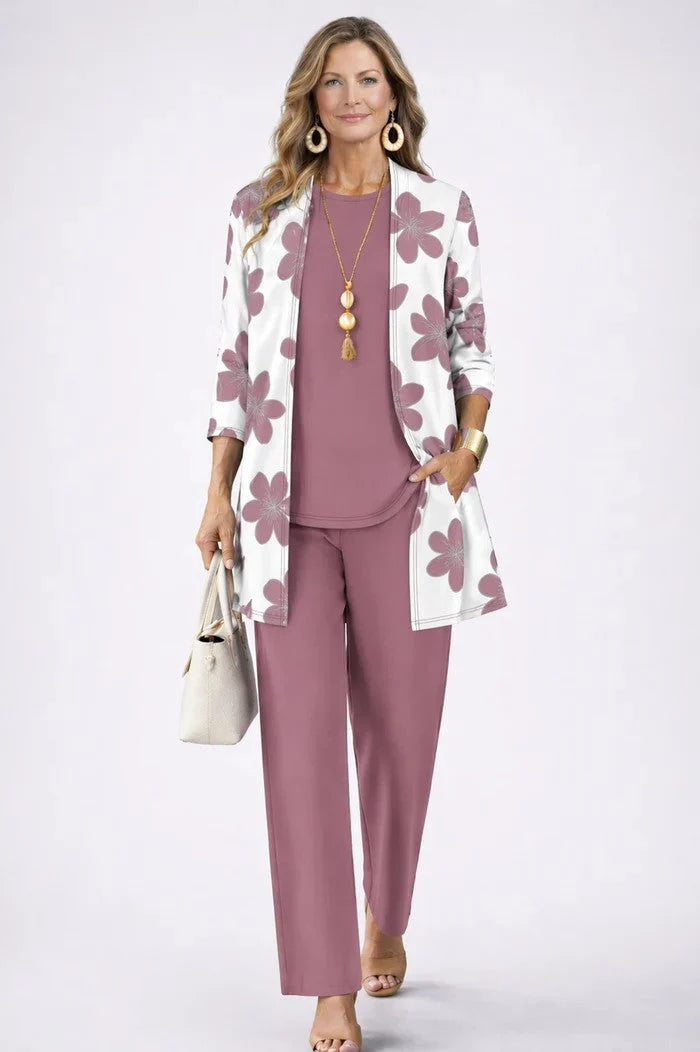 Jenilyn - Elegant Three-Piece Classic Ensemble