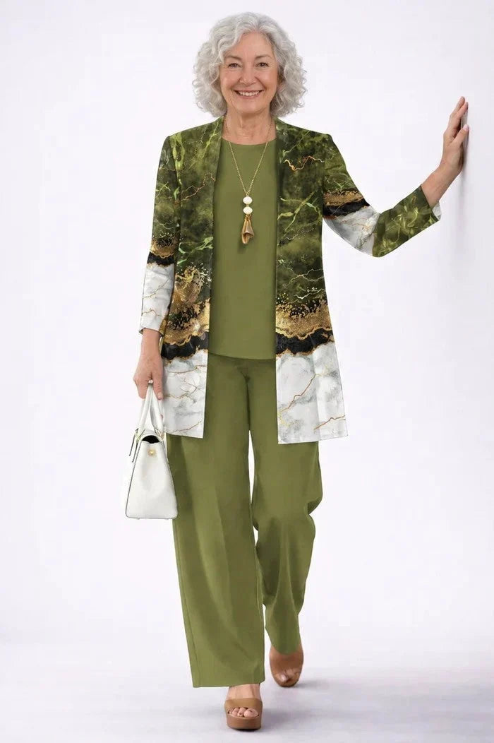 Jenilyn - Elegant Three-Piece Classic Ensemble