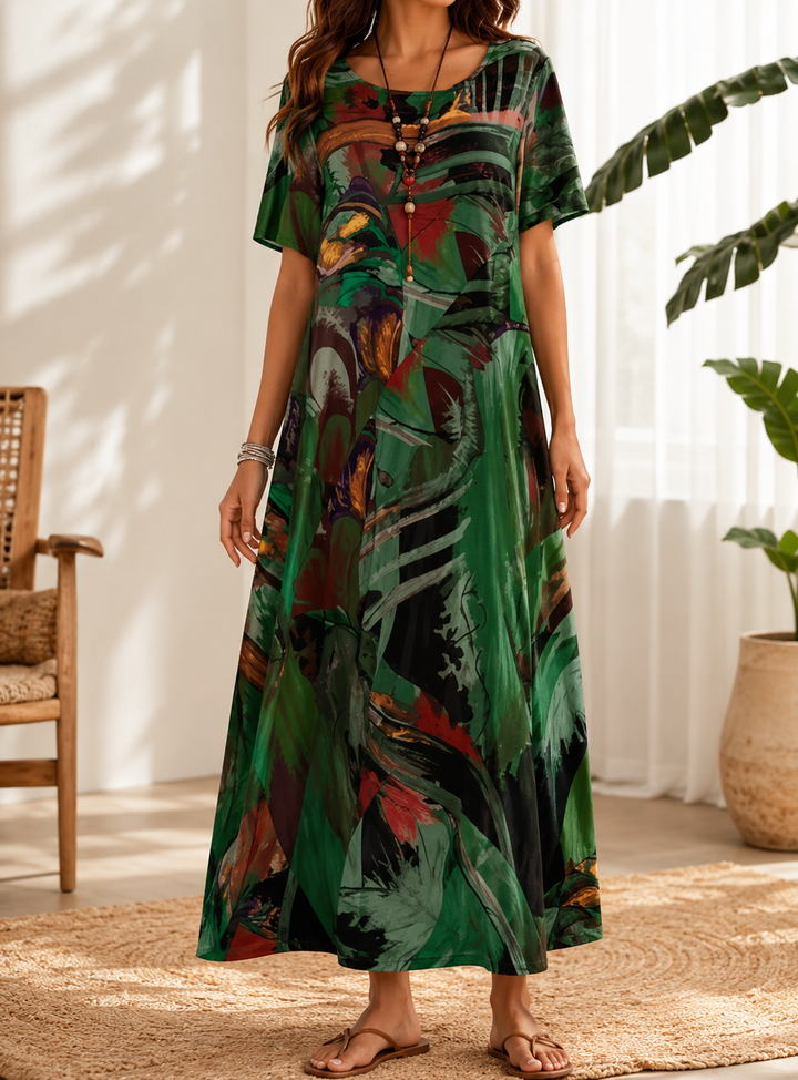 ELISA | SUMMER MIDI DRESS FOR WOMEN