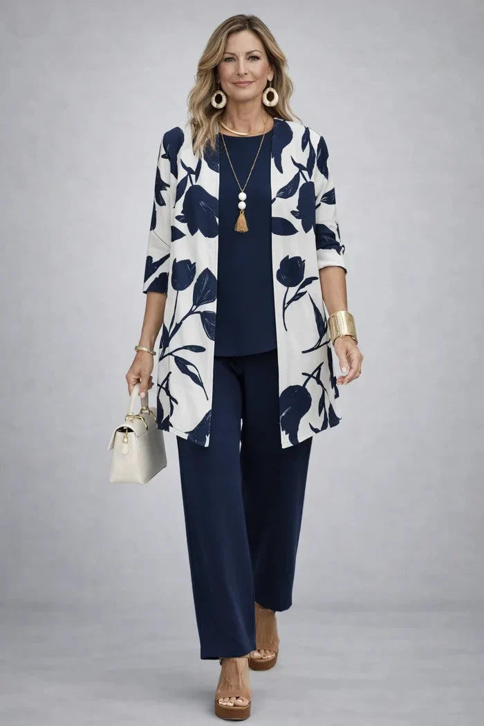 Jenilyn - Elegant Three-Piece Classic Ensemble