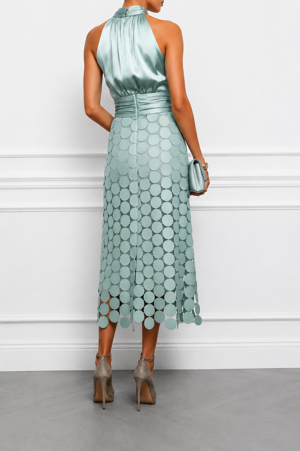 Celine | Elegant Midi Ceremony Dress