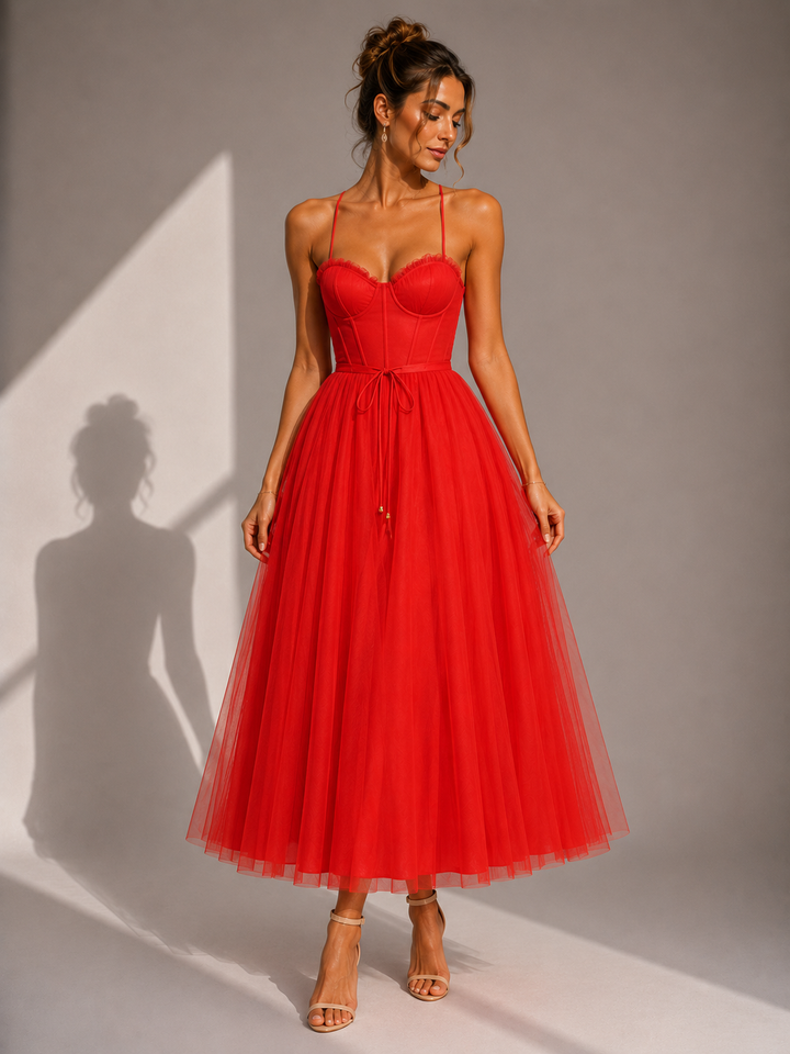 MILA | SUMMER MIDI DRESS FOR WOMEN