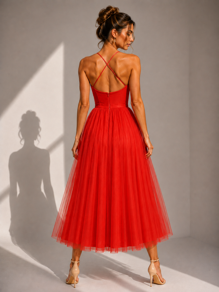 MILA | SUMMER MIDI DRESS FOR WOMEN