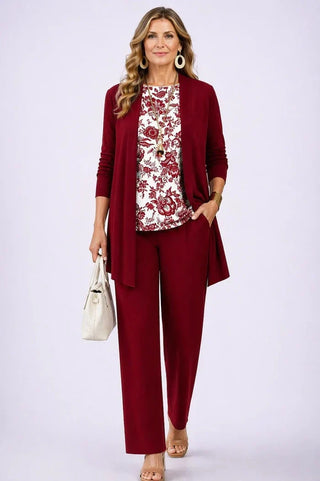 Jenilyn - Elegant Three-Piece Classic Ensemble