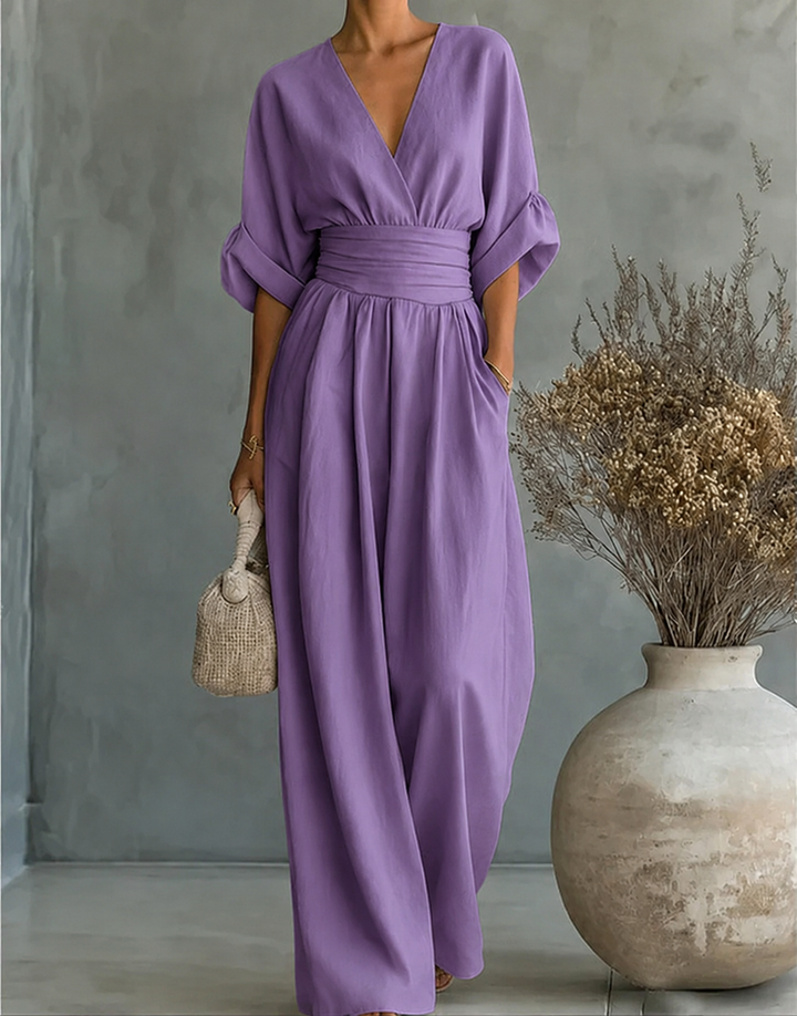 Élise – Elegant Flowing Jumpsuit