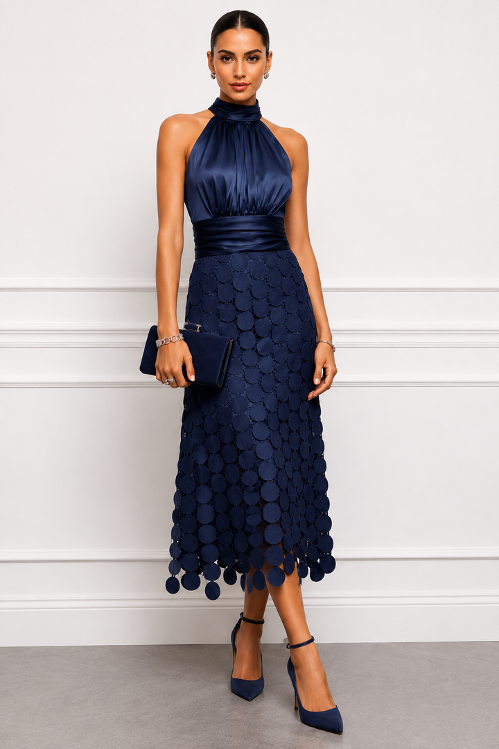 Celine | Elegant Midi Ceremony Dress