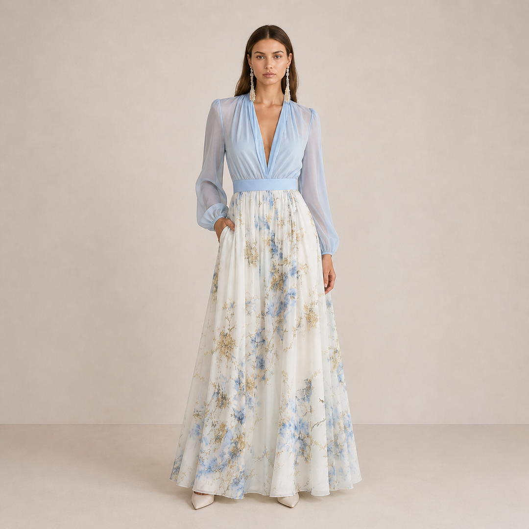 VERA | FLORAL MAXI DRESS FOR WOMEN